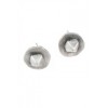 Circle Pyramid Stud Earrings - Kolczyki - $85.00  ~ 73.01€