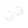 Creole Silver Earrings - Ohrringe - $266.00  ~ 228.46€