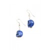 Blue Skull Earrings - Uhani - $15.00  ~ 12.88€