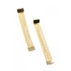 Folded Chain Earrings - Aretes - $260.00  ~ 223.31€