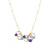 Ring Cluster Chain Necklace - Necklaces - $29.99 