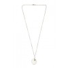 Agate Oval Pendant Necklace - Necklaces - $120.00 