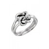 Silver Double Knot Ring - Rings - $35.00  ~ £26.60