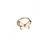Butterfly-Shaped Adjustable Ring - Rings - $107.00 
