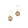 Poppy Gold-Plated Earrings - Kolczyki - $24.99  ~ 21.46€