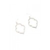 Silver Moroccan Earrings - Earrings - $12.00 