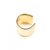 Gold Zig Zag Cuff - 手链 - $68.00  ~ ¥455.62