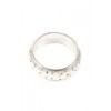 Silver Leaf Crystal Bangle - Bracelets - $165.00 