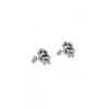 Double Knot Stud Earrings - Uhani - $40.00  ~ 34.36€