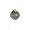 Burnished Silver Stone Ring - Obroči - $22.90  ~ 19.67€