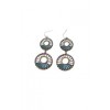 Double Circle Earrings - Uhani - $19.90  ~ 17.09€
