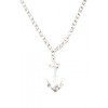 Sterling Silver Anchor Necklace - Necklaces - $59.00 