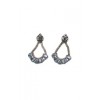 Crystal Jewel Earrings - Earrings - $22.90 