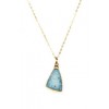 Druzy Turquoise Necklace - Necklaces - $99.00  ~ £75.24