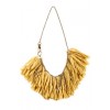 Wool Collar Necklace - Halsketten - $120.00  ~ 103.07€
