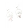 Bird in Ring Earrings - Aretes - $18.00  ~ 15.46€