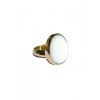 Tumbaga and Glass Ring - リング - $22.00  ~ ¥2,476