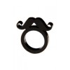 Black Moustache Ring - Rings - $61.00 