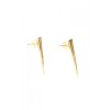 Large Point Stud Earring - Rings - $100.00  ~ £76.00