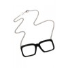 Hipster glasses Necklace - Necklaces - $108.00 