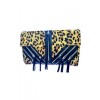 Leopard-Print Zipper Clutch - Torby z klamrą - $290.00  ~ 249.08€