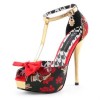 Iron-Fist - Death Dance Platform (Black/Red) - Туфли на платформе - £37.50  ~ 42.38€