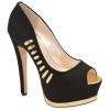 Ravel - Lacey RLS335 (Black/Gold) - Classic shoes & Pumps - £64.95  ~ ¥9,618