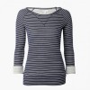 Arden Navy Scoop neck striped pullover - Swetry - £25.00  ~ 28.25€