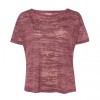 Kyle Burgundy Marl T shirt - T-shirts - £20.00 