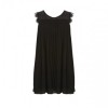 Tokyo Black Pleated tunic with lace detail by Beloved - Tunic - £60.00  ~ $78.95