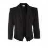 Sunset Black Tuxedo jacket by Whistle & Wolf - Jacket - coats - £65.00  ~ $85.53