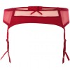 Axelle Red Suspender belt by Playful Promises - Belt - £30.00 