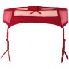 Axelle Red Suspender belt by Playful Promises - Paski - £30.00  ~ 33.90€