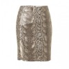 Margo Neutral Snake print pencil skirt by Lavish Alice - Skirts - £30.00  ~ $39.47