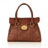 Abigail Brown Pebble grain twin handle bag - ハンドバッグ - £35.00  ~ ¥5,183