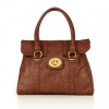 Abigail Brown Pebble grain twin handle bag - Hand bag - £35.00 