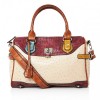 Amelia Beige Mixed material padlock shoulder bag - Hand bag - £40.00  ~ $52.63