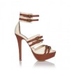 Brontee Tan Buckle detail sandal - Sandals - £40.00  ~ $52.63