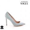 Kathryn Pastel Blue Leather pointed court shoe - Classic shoes & Pumps - £50.00  ~ ¥7,404