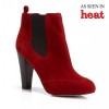 Olsen Red Brogue detail Chelsea boot - Boots - £45.00 
