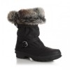 Domino Black Faux fur collar boot - Škornji - £45.00  ~ 50.85€