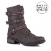 Leigh Studded Strap Boot - Čizme - £35.00  ~ 292,55kn