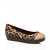 Mya Leopard Studded toe cap flatform - Flats - £35.00  ~ $46.05