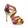 Lenora Pink Floral print strappy sandal - Sandale - £45.00  ~ 376,13kn