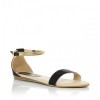 Katya Black Metal ankle strap sandal - Sandals - £22.00  ~ $28.95