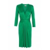 Forest Silk Jersey Ruched Front Dress by Issa - Dresses - $742.50 