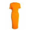 Dusa Jersey Drape Dress by By Malene Birger - Dresses - $232.50  ~ £176.70