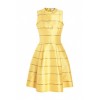Fifties Stripe Acetate Blend Dress by Suzannah - Obleke - $1,138.50  ~ 977.84€