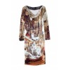 New Drape Salon Print Dress by Vivienne Westwood Anglomania - 连衣裙 - $459.00  ~ ¥3,075.45