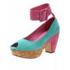 Django & Juliette Gregorio Jade/pink Cork - Women Shoes - Piattaforme - $149.95  ~ 128.79€